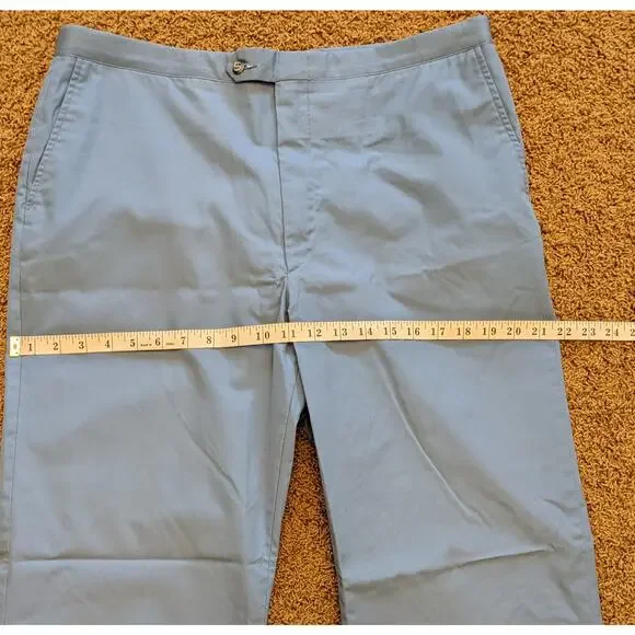 Vintage Sansabelt Light Blue Golf Mens Pants Jaymar Ruby Size Large